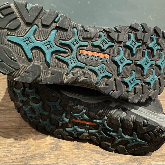 Merrell Winter hiking boots water resistant black grey Thinsulate 7.5 gray - Picture 4 of 5